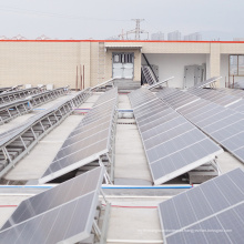 100KW industrial fora da montagem solar do picovolt do telhado liso da grade